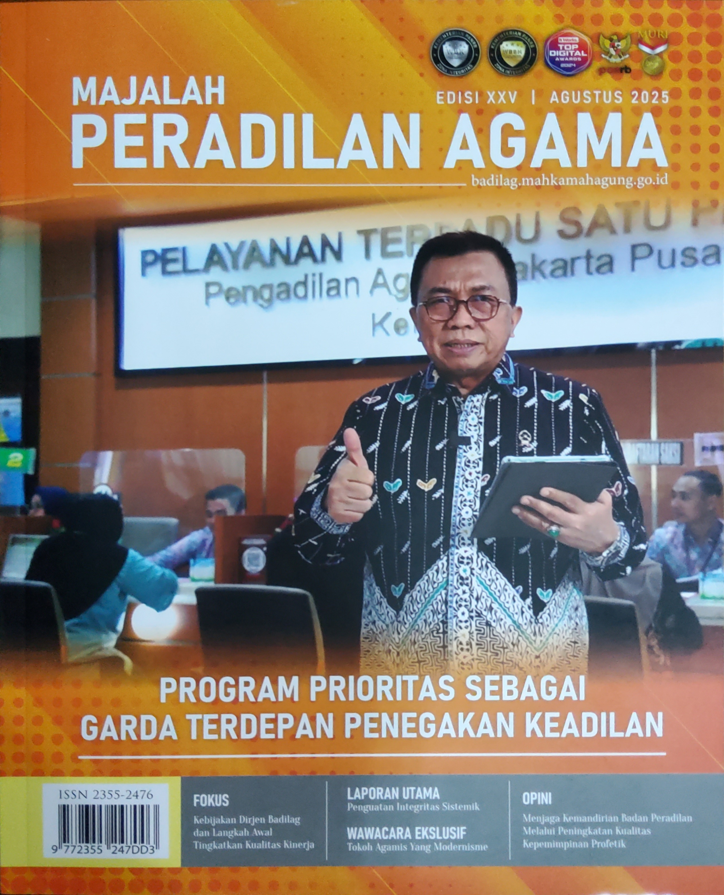 MAJALAH PERADILAN AGAMA