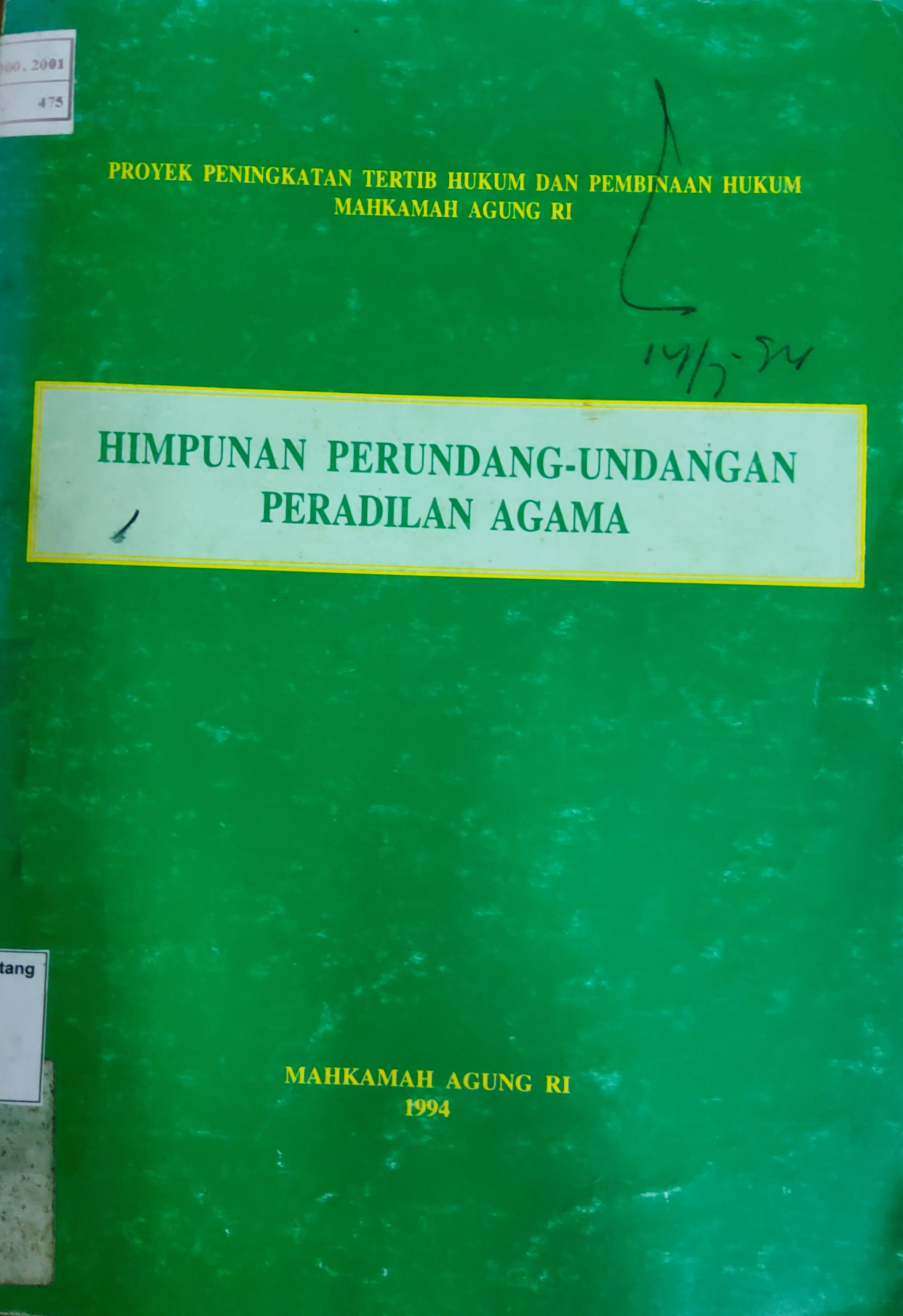 HIMPUNAN PERUNDANG-UNDANGAN PERADILAN AGAMA