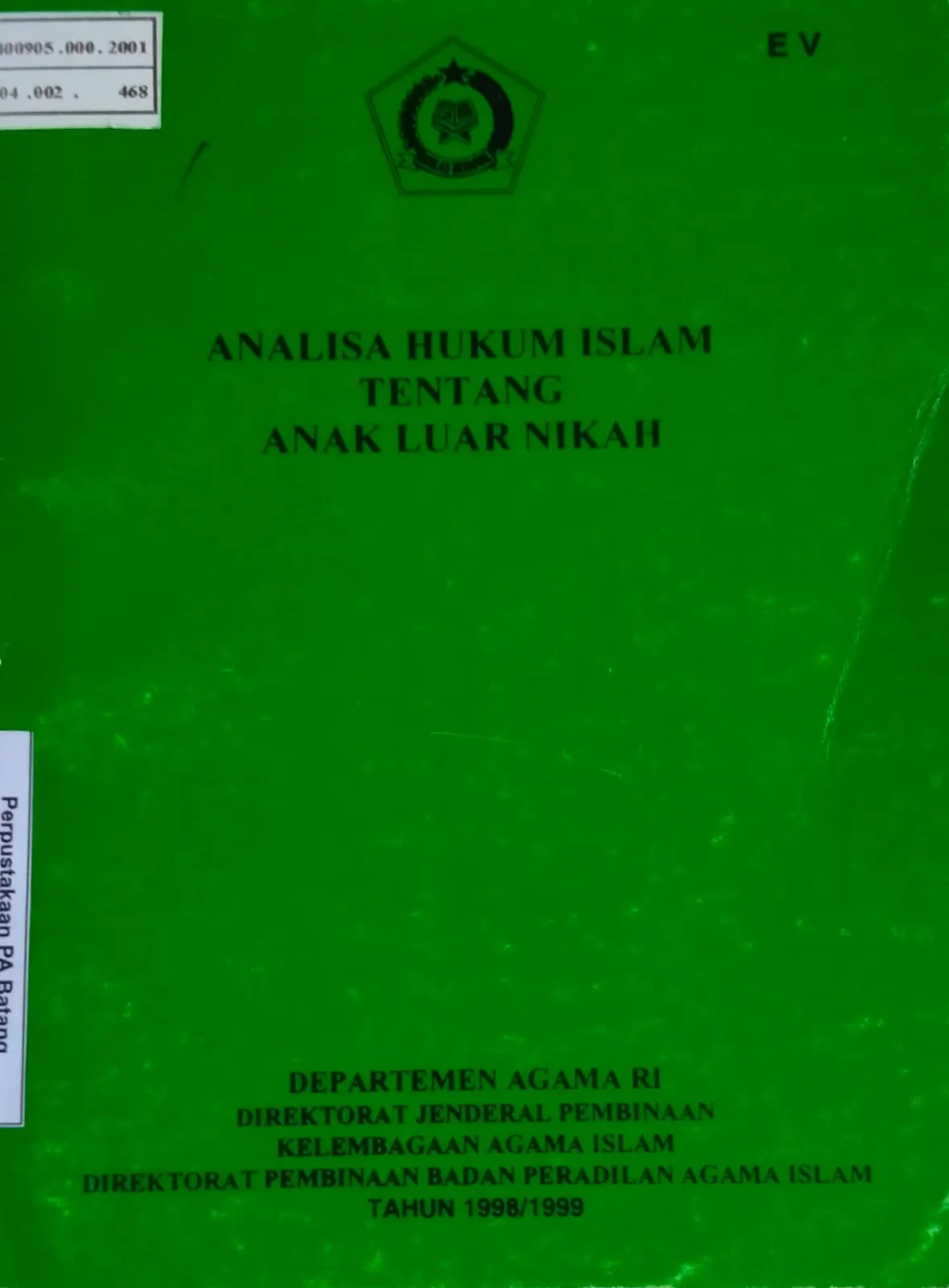 ANALISA HUKUM ISLAM TENTANG ANAK LUAR NIKAH