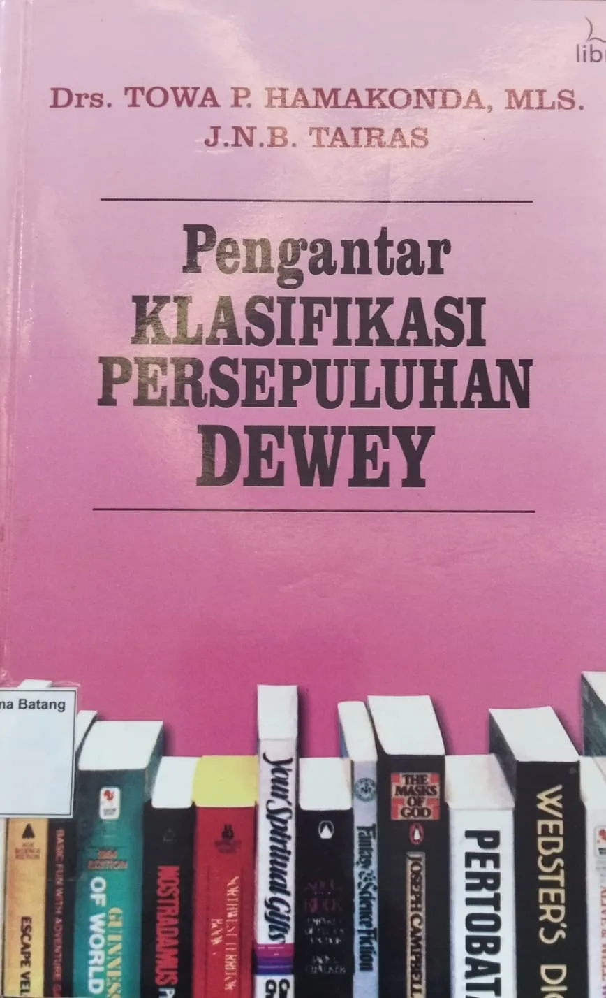 PENGANTAR KLASIFIKASI PERSEPULUHAN DEWEY