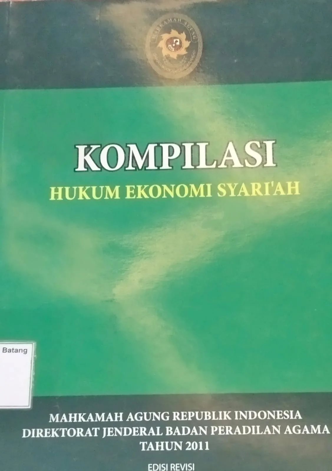 KOMPILASI HUKUM EKONOMI SYARI'AH