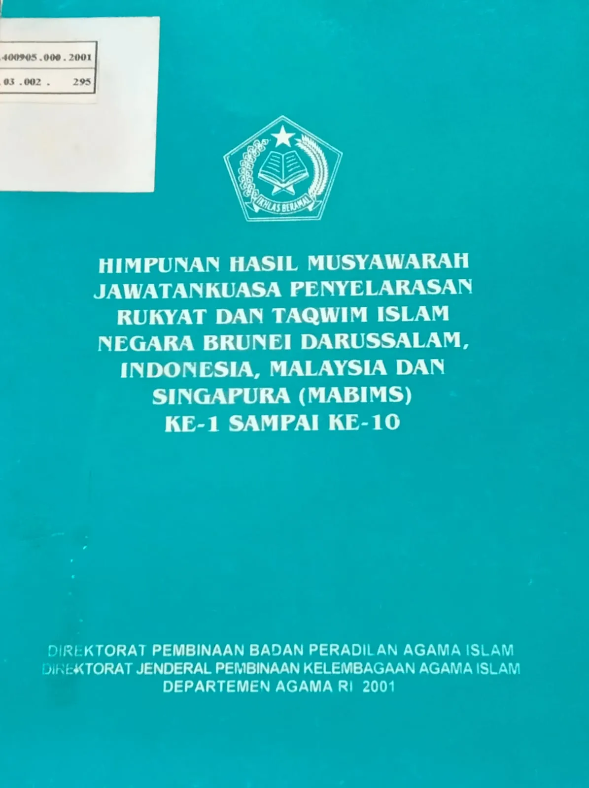 HIMPUNAN HASIL MUSYAWARAH JAWATAN KUASA PENYELARASAN RUKYAT DAN TAQWIM ISLAM
