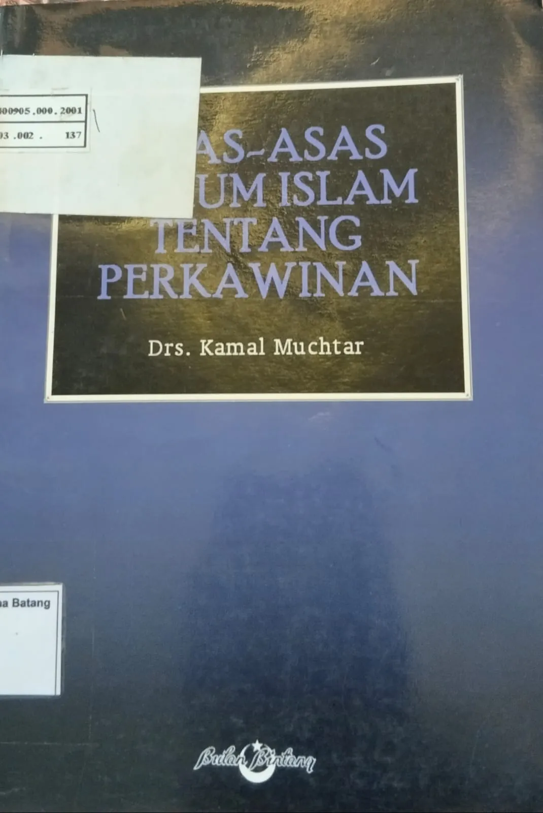 ASAS-ASAS HUKUM ISLAM TENTANG PERKAWINAN