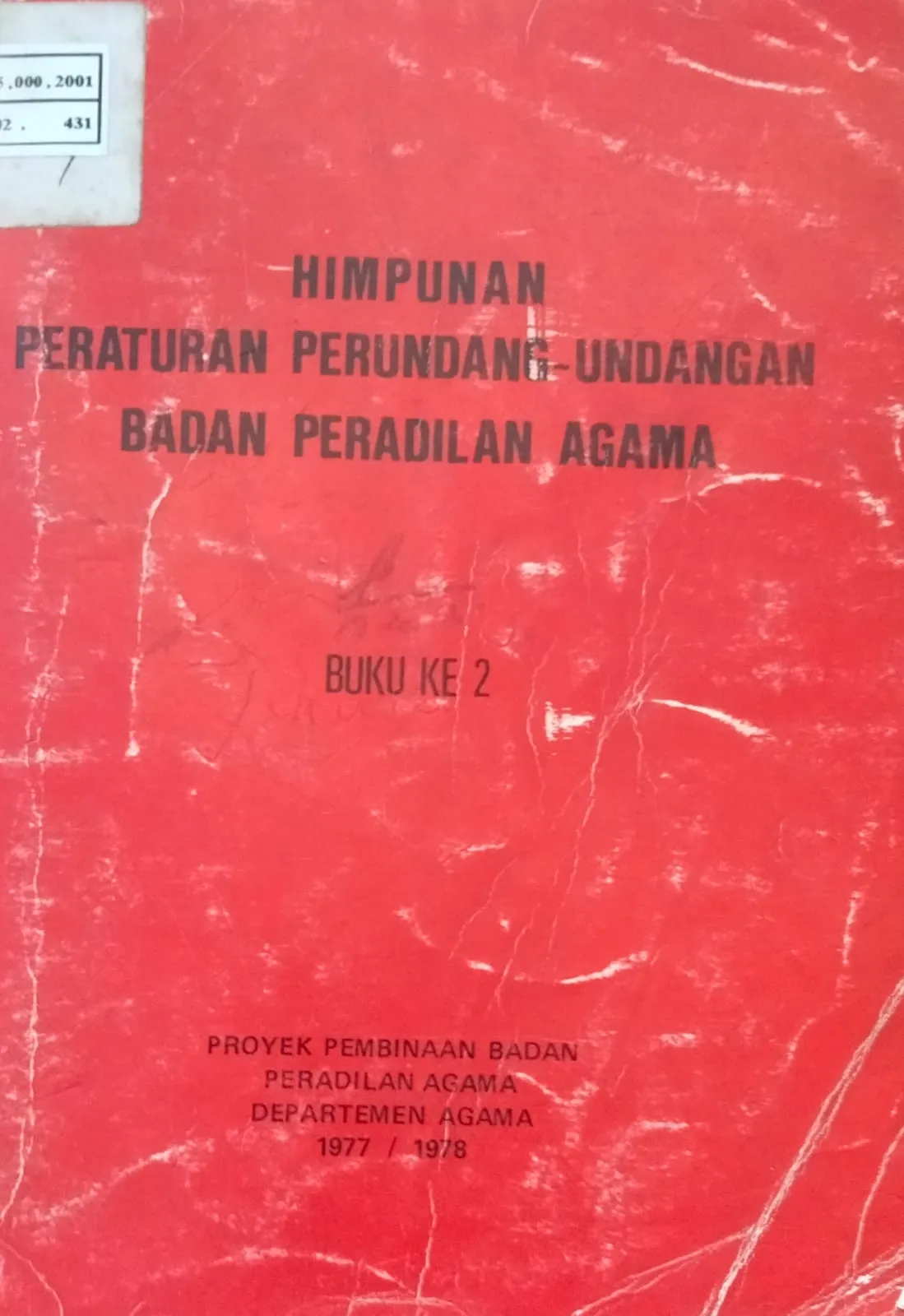 HIMPUNAN PERATURAN PERUNDANG-UNDANGAN BADAN PERADILAN AGAMA