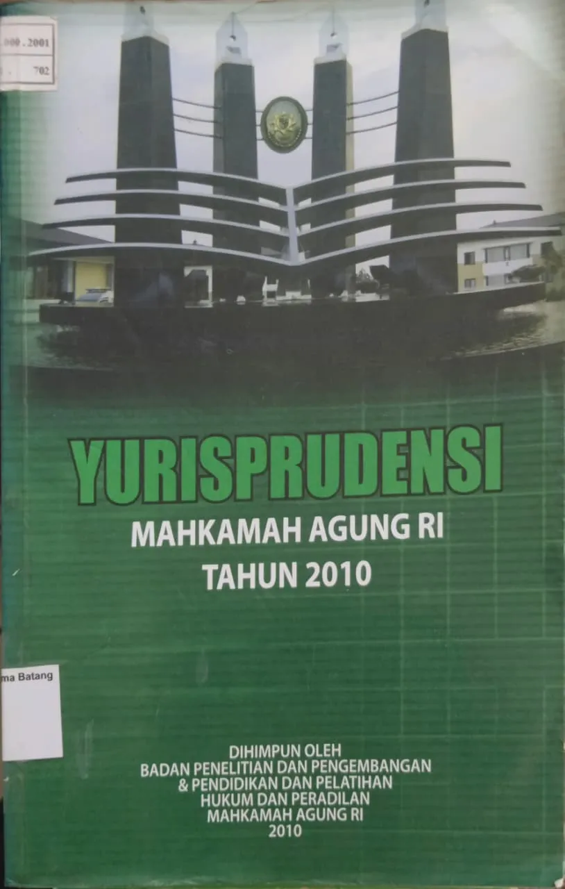 YURISPRUDENSI MAHKAMAH AGUNG RI TH 2010