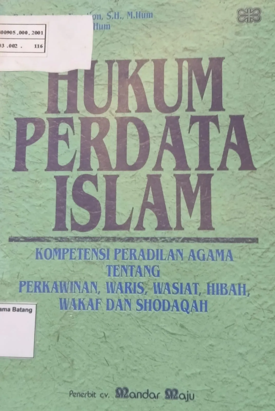 HUKUM PERDATA ISLAM