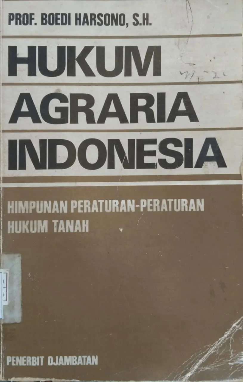 HUKUM AGRARIA INDONESIA