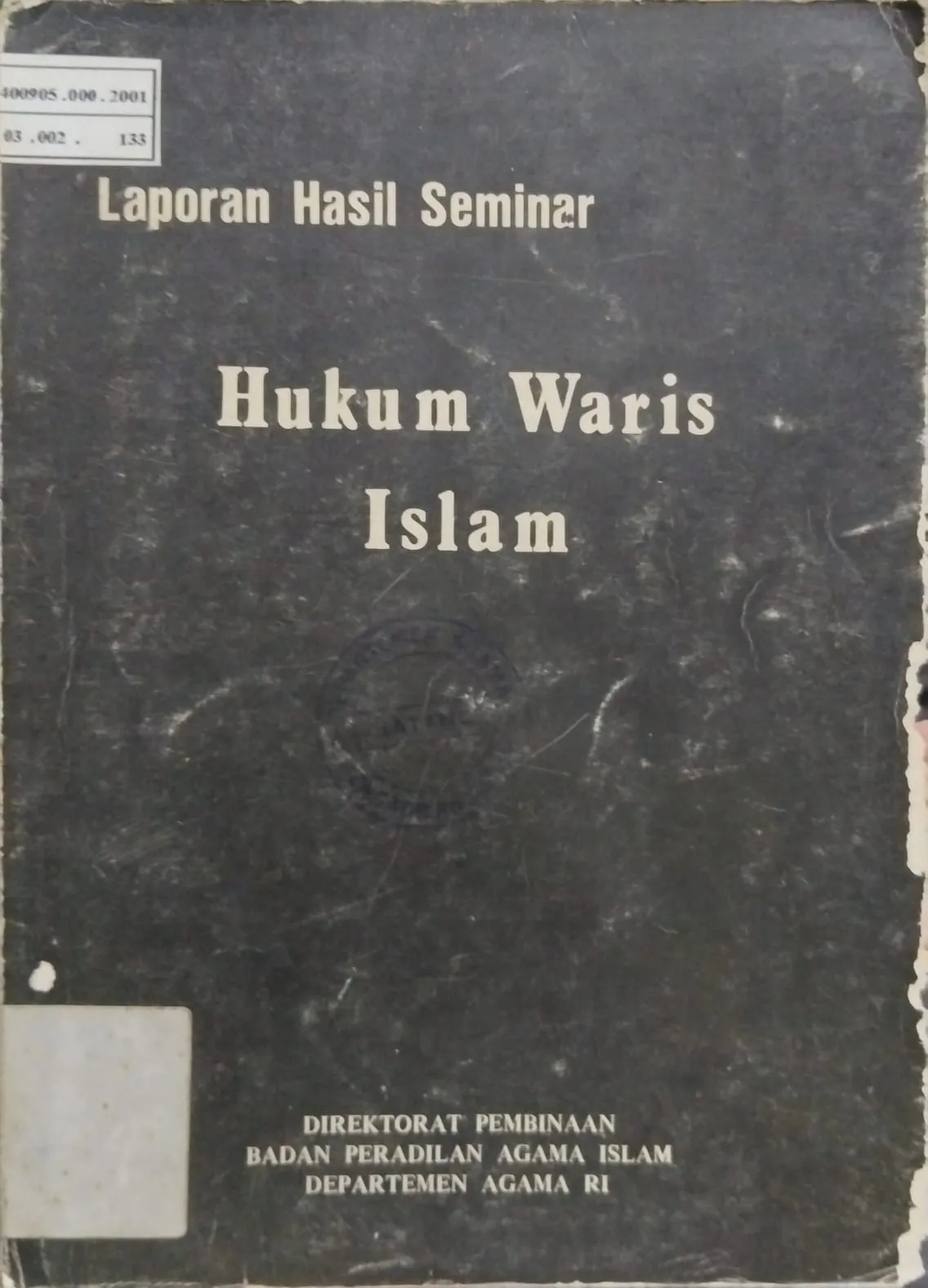 LAPORAN HASIL SEMINAR HUKUM WARIS ISLAM