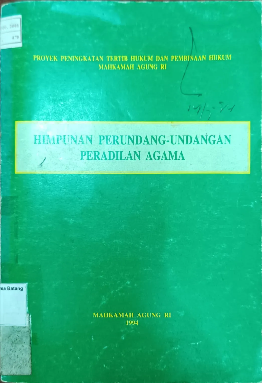 HIMPUNAN PERUNDANG-UNDANGAN PERADILAN AGAMA
