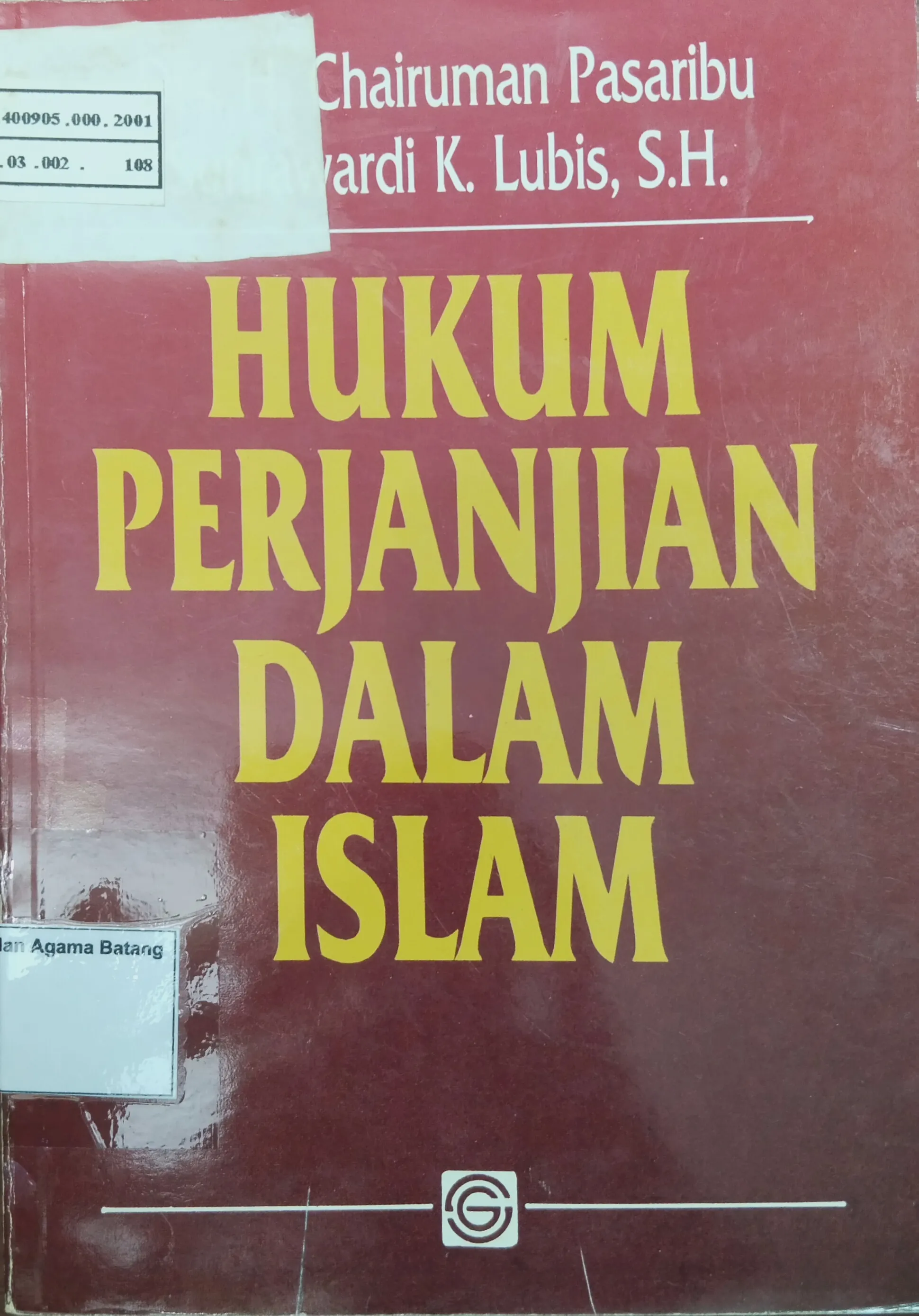 HUKUM PERJANJIAN DALAM ISLAM