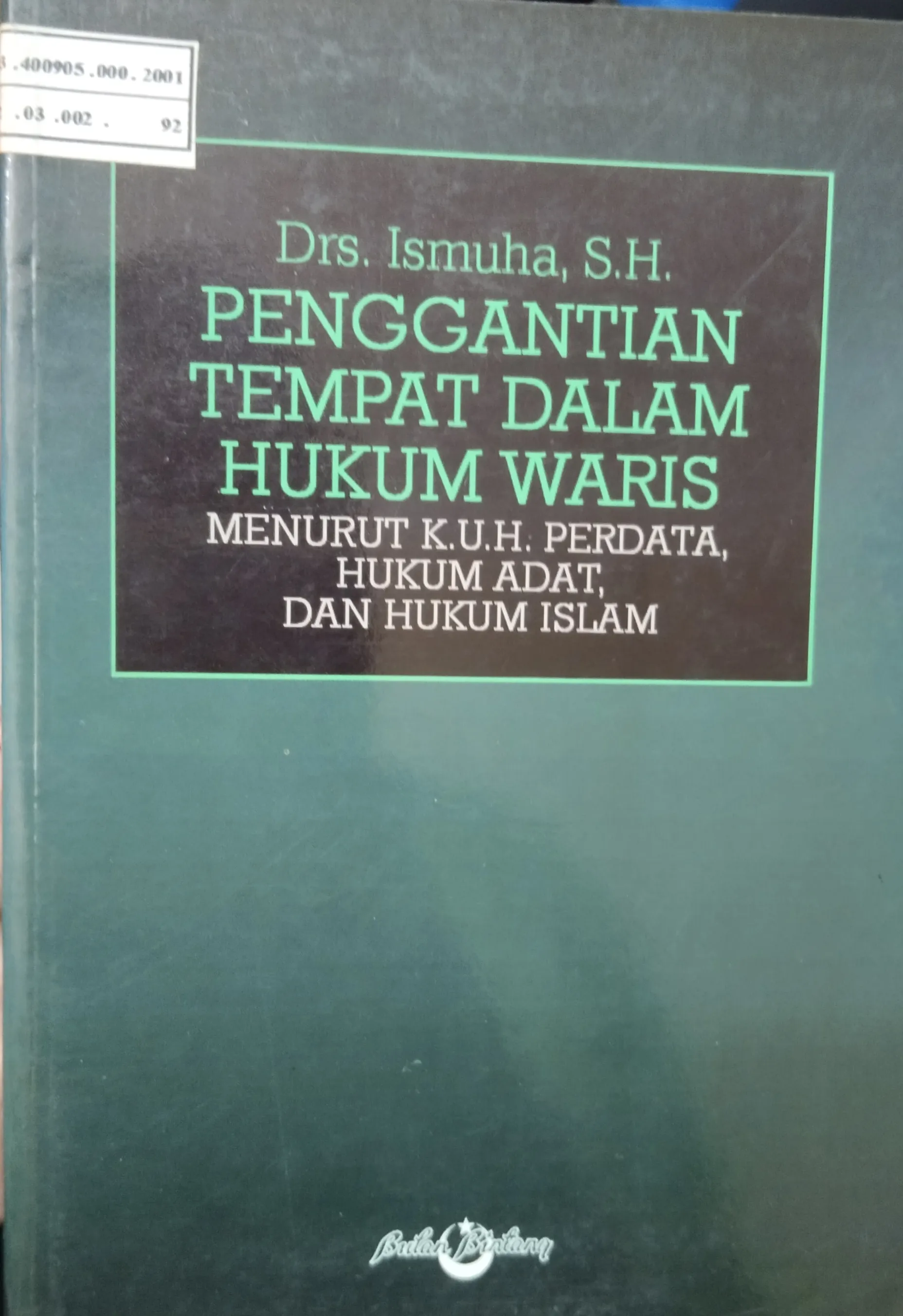 PENGGANTIAN TEMPAT DALAM HUKUM WARIS