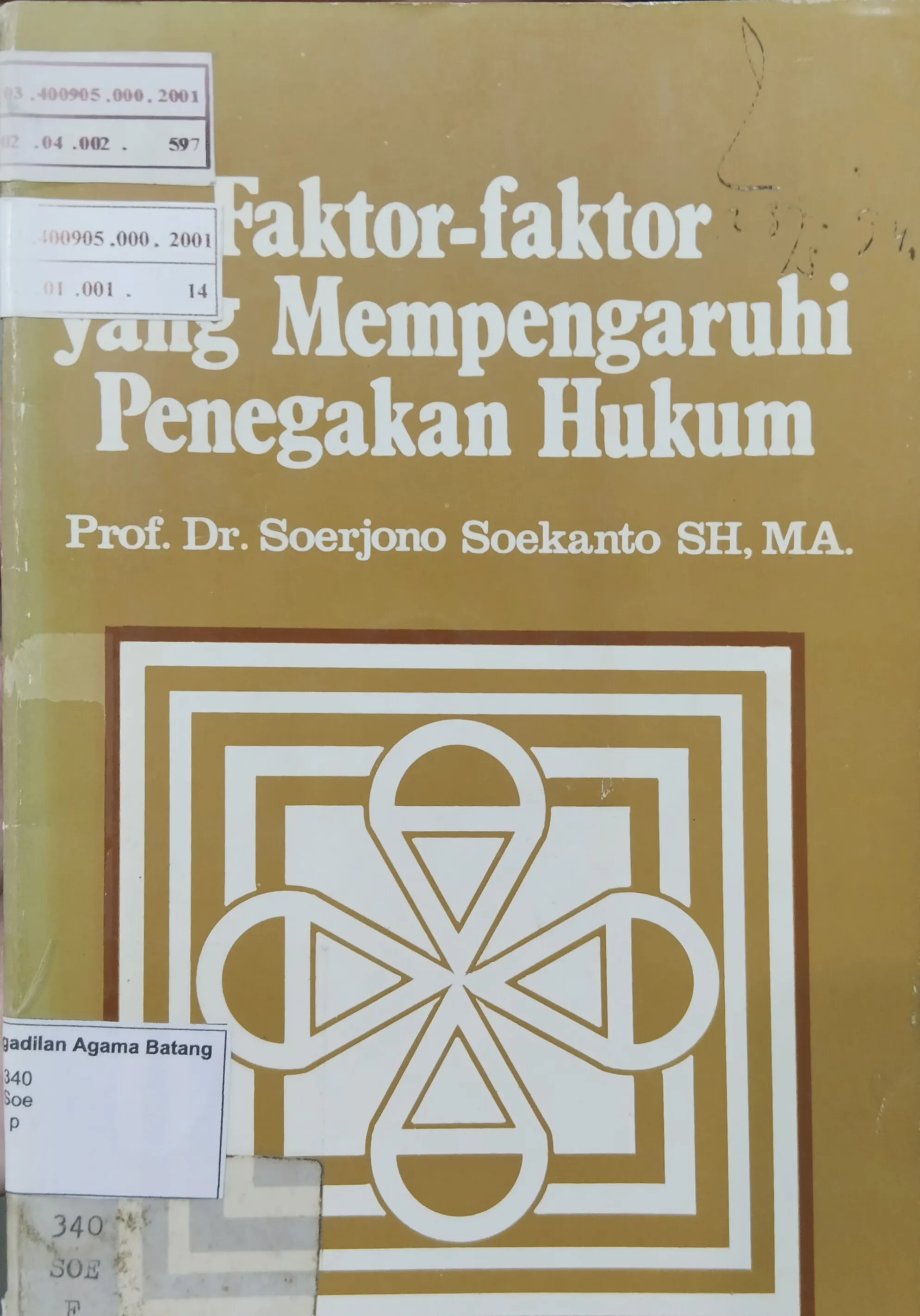 FAKTOR-FAKTOR YANG MEMPENGARUHI PENEGAKAN HUKUM