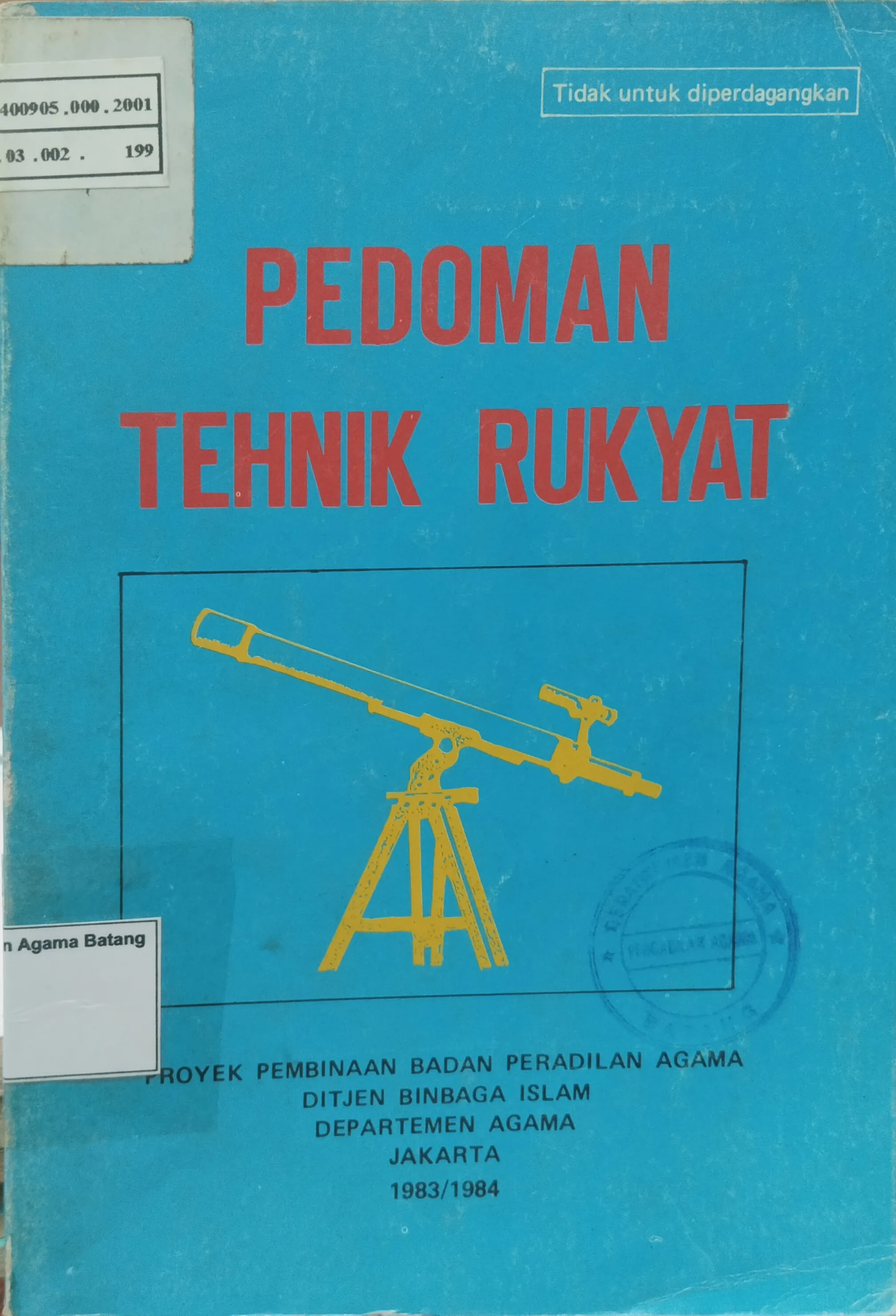 PEDOMAN TEKNIK RUKYAT 