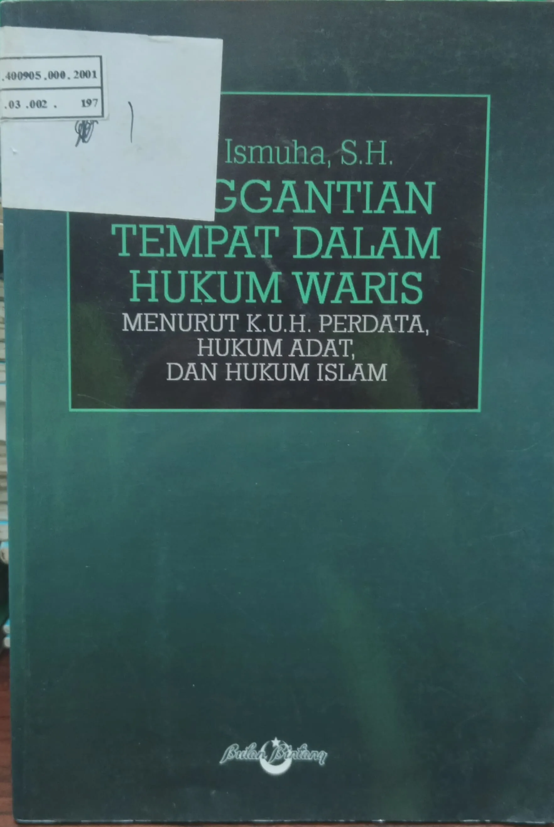 PENGGANTIAN TEMPAT DALAM HUKUM WARIS